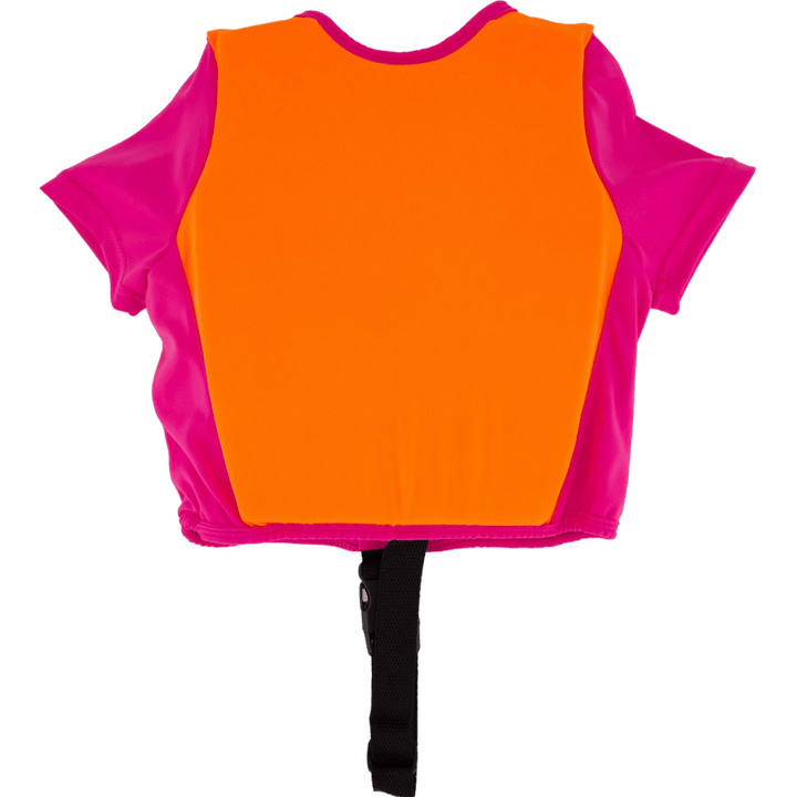 Swim Vest Orange/Pink