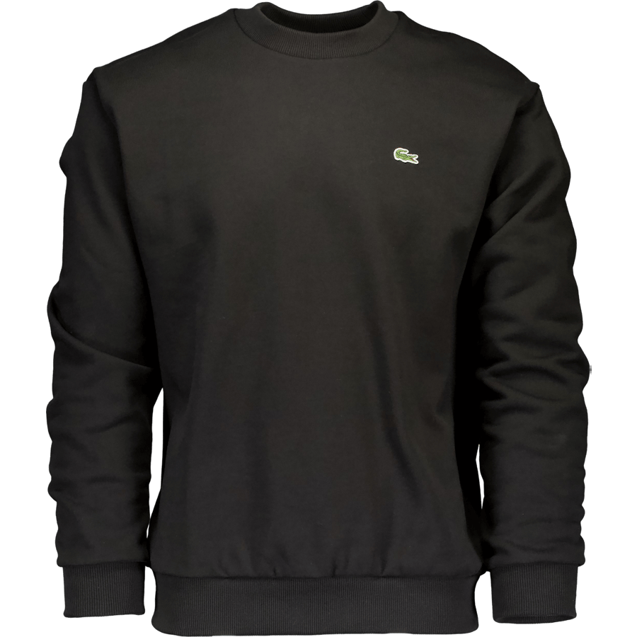 Cotton Fleece Sweatshirt Black