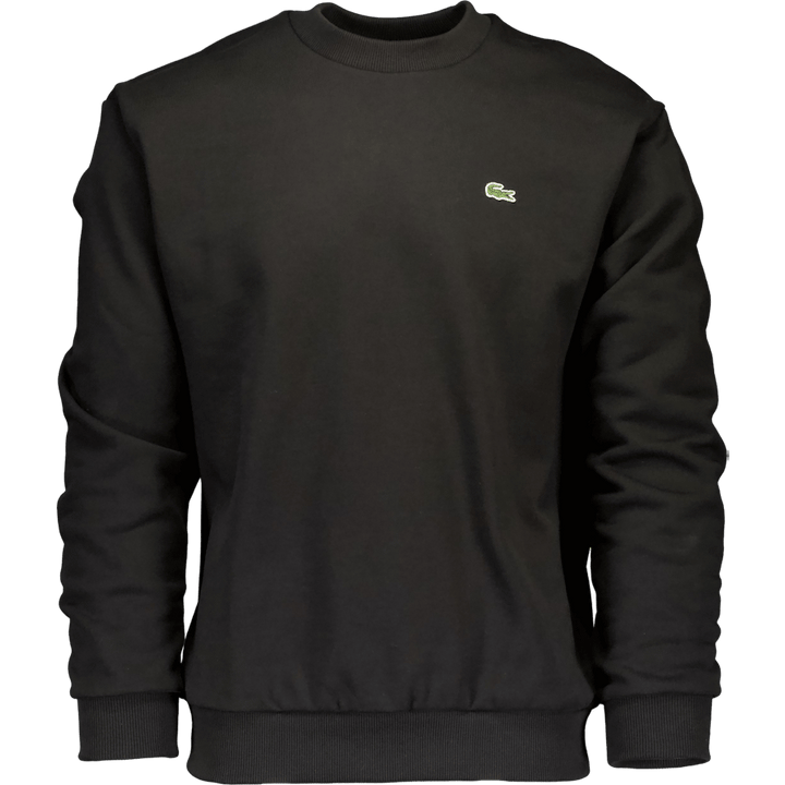 Cotton Fleece Sweatshirt Black