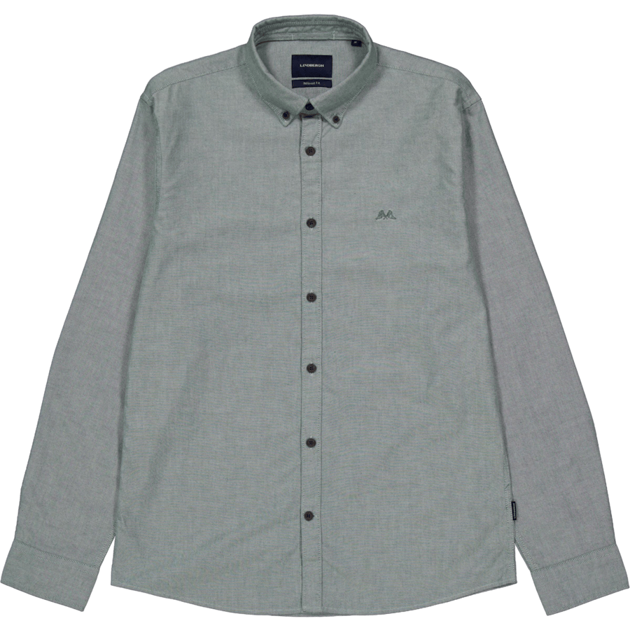 Oxford Shirt L/s Green