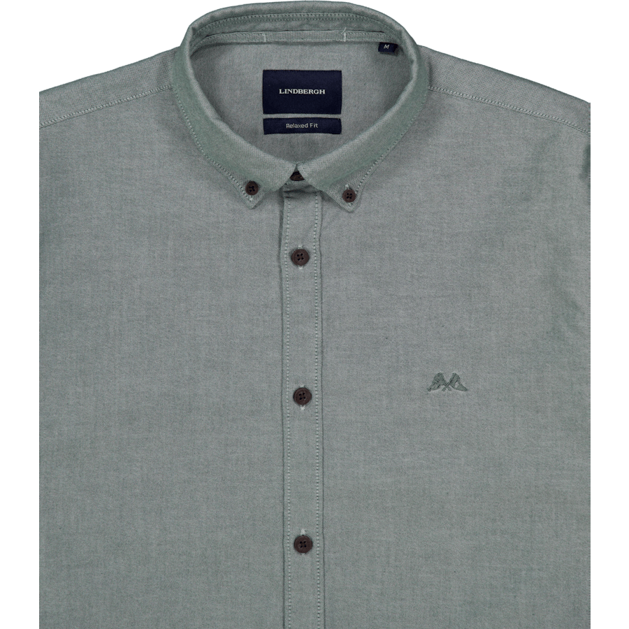 Oxford Shirt L/s Green