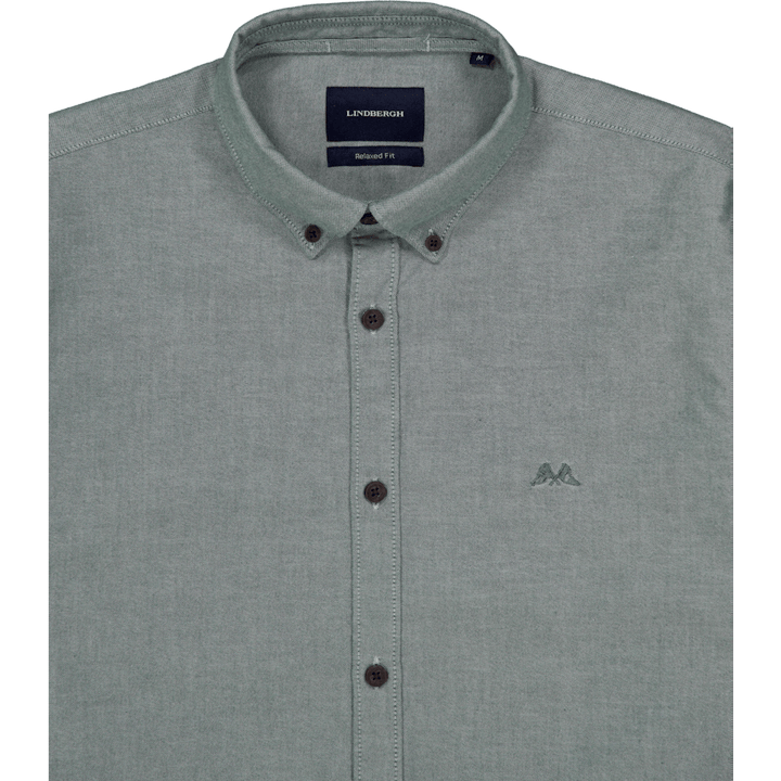 Oxford Shirt L/s Green