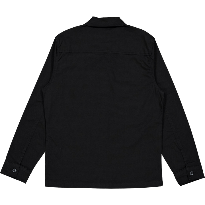 Rip Stop Overshirt Black