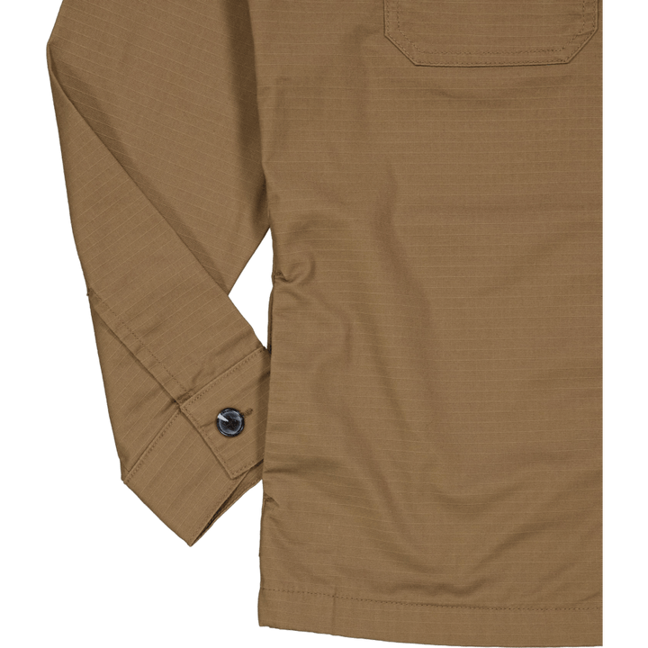 Rip Stop Overshirt Brown