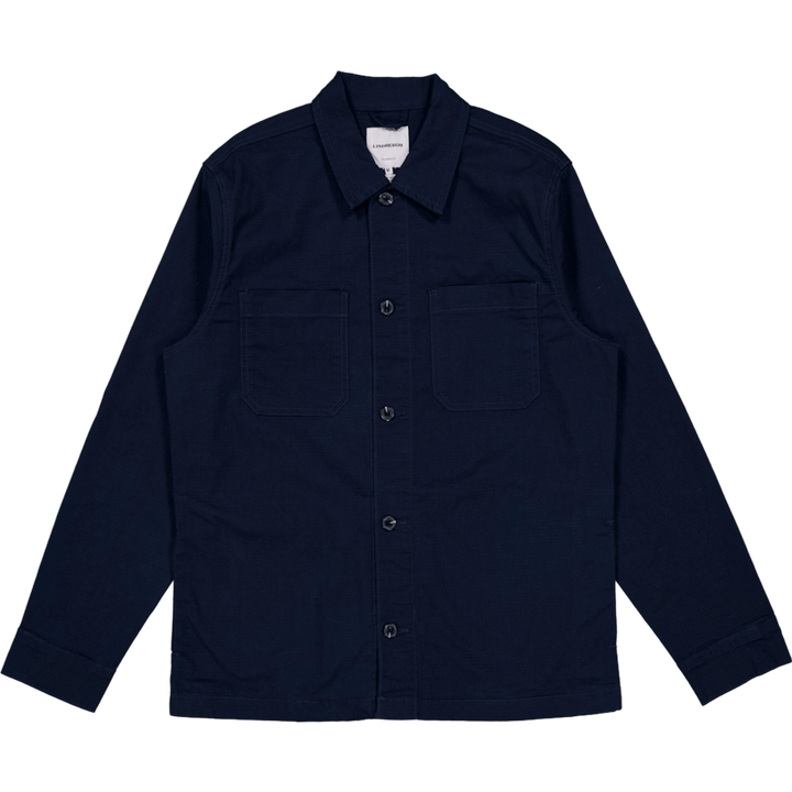 Rip Stop Overshirt Navy