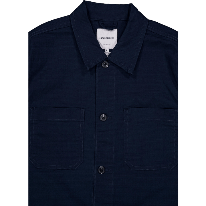 Rip Stop Overshirt Navy