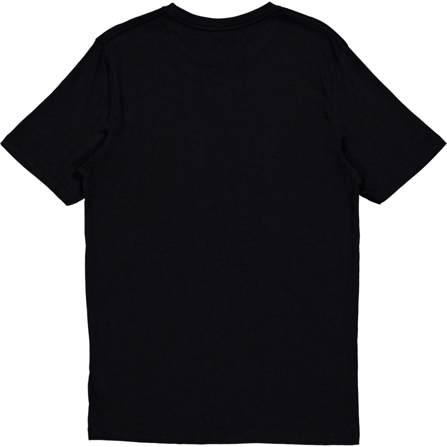 Cotton T-shirts 4-pack Blk/wh