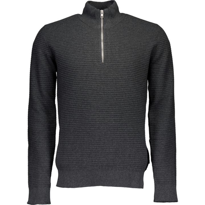 Half Zip Charcoal