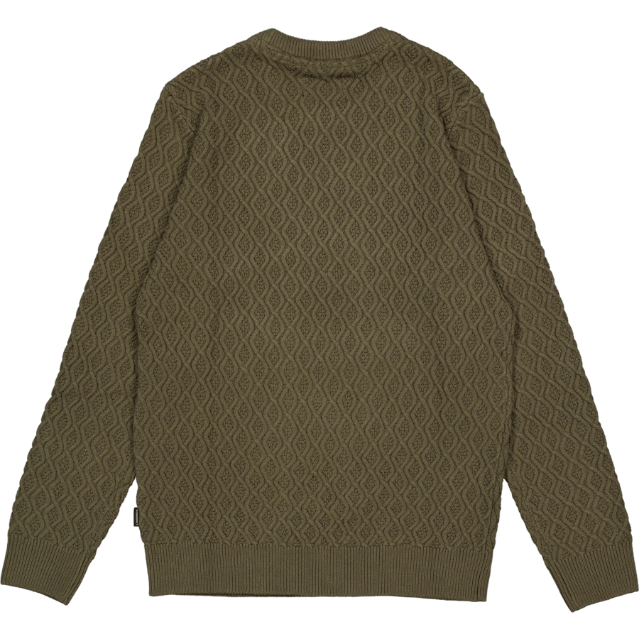 Recycle Knit Jumper Army