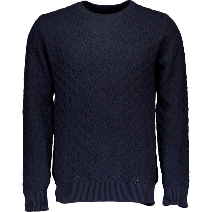 Recycle Knit Jumper Blue