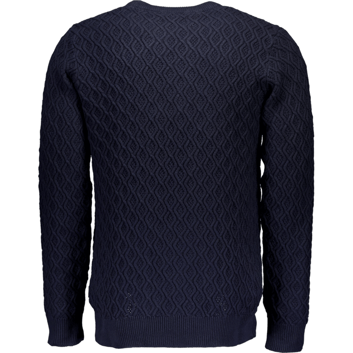 Recycle Knit Jumper Blue