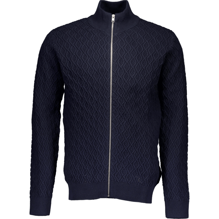 Recycle Full Zip Blue