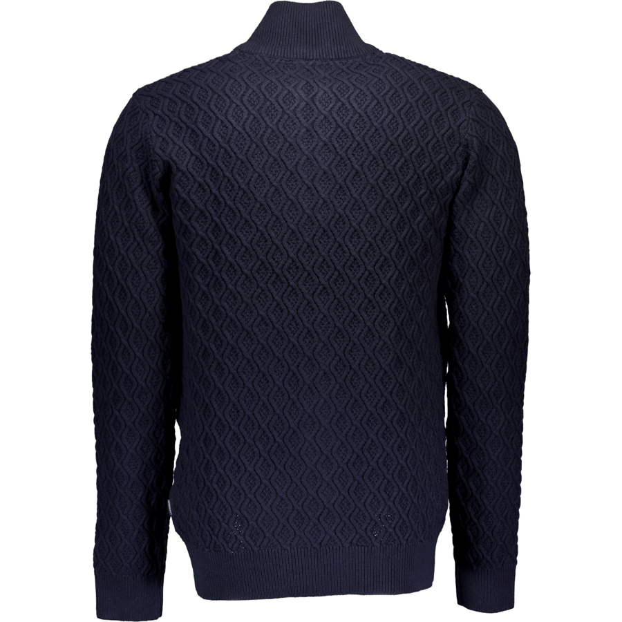Recycle Full Zip Blue