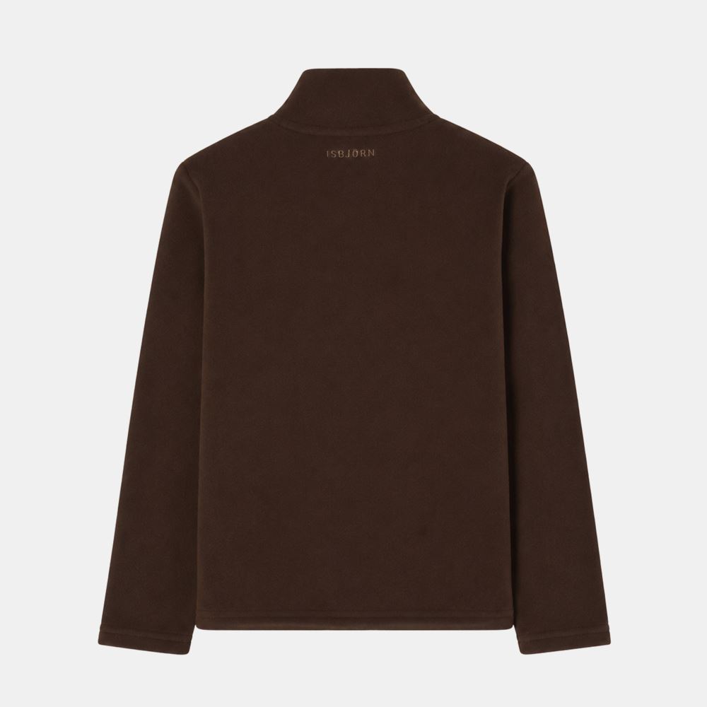 Cloud Halfzip Fleece Kids & Teens Chocolate