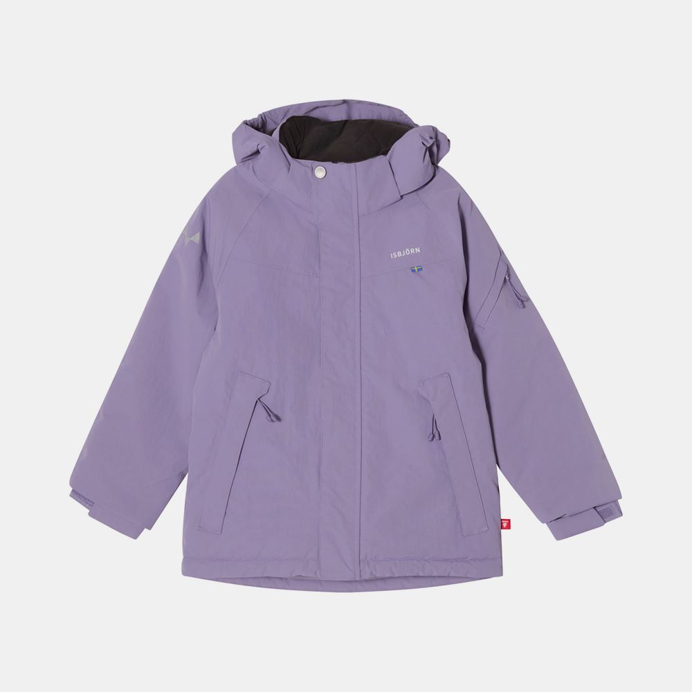 Helicopter Winter Jacket Kids Lavender