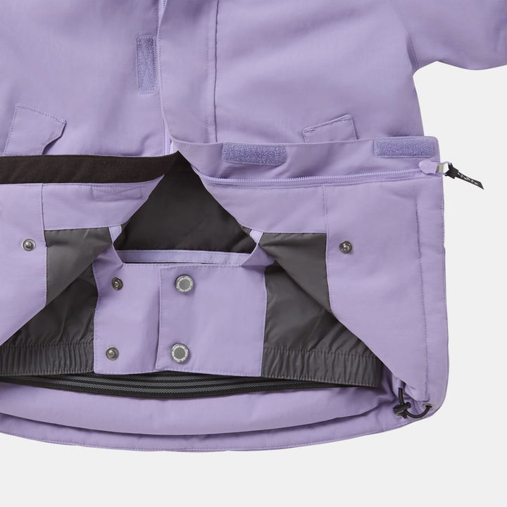 Helicopter Winter Jacket Kids Lavender