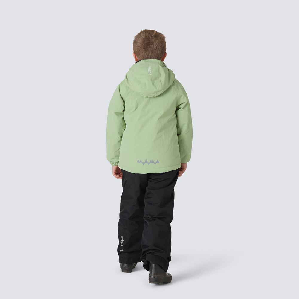 Helicopter Winter Jacket Kids Pistachio
