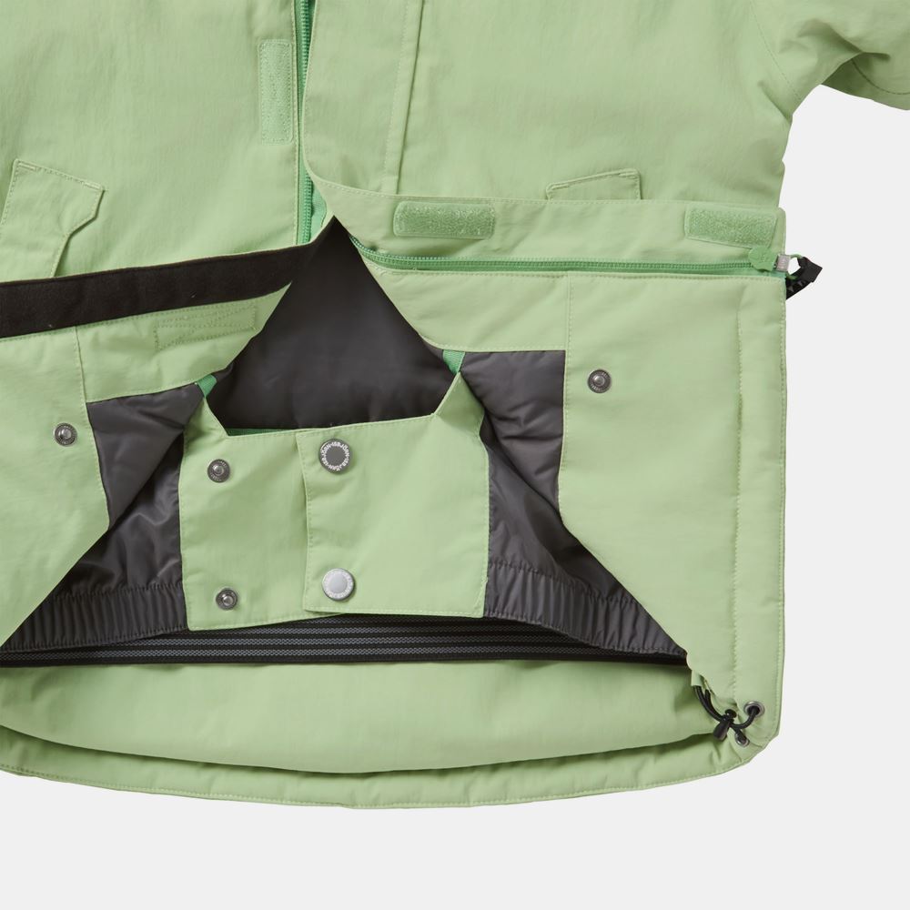 Helicopter Winter Jacket Kids Pistachio