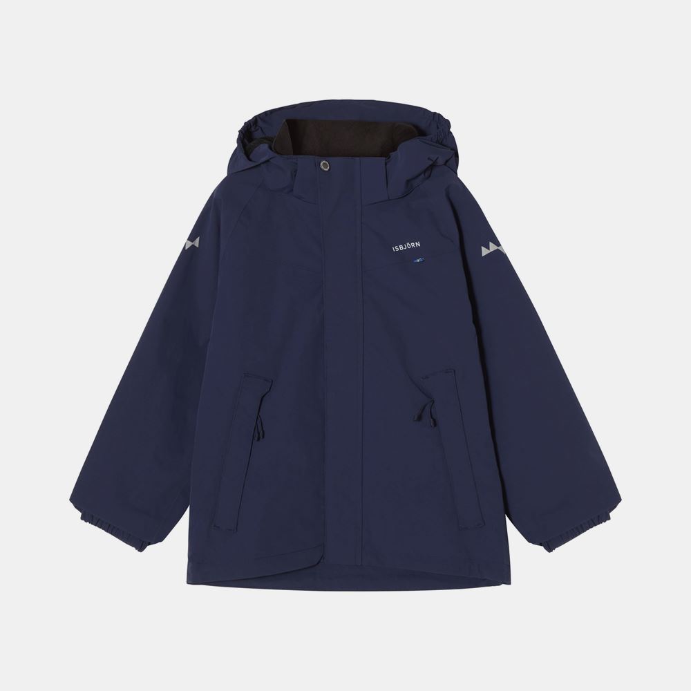 Penguin Hardshell Jacket Kids Navy