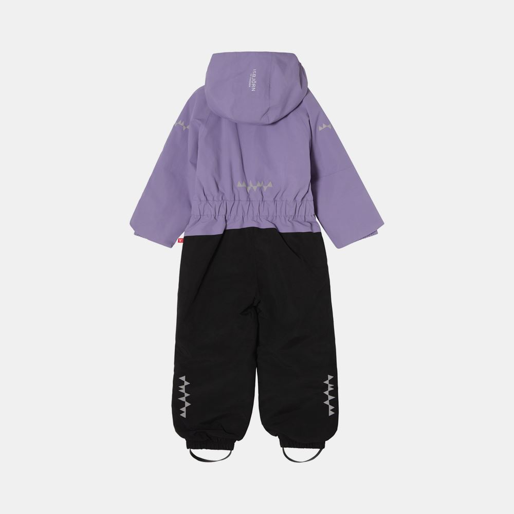 Penguin Snowsuit Kids Lavender