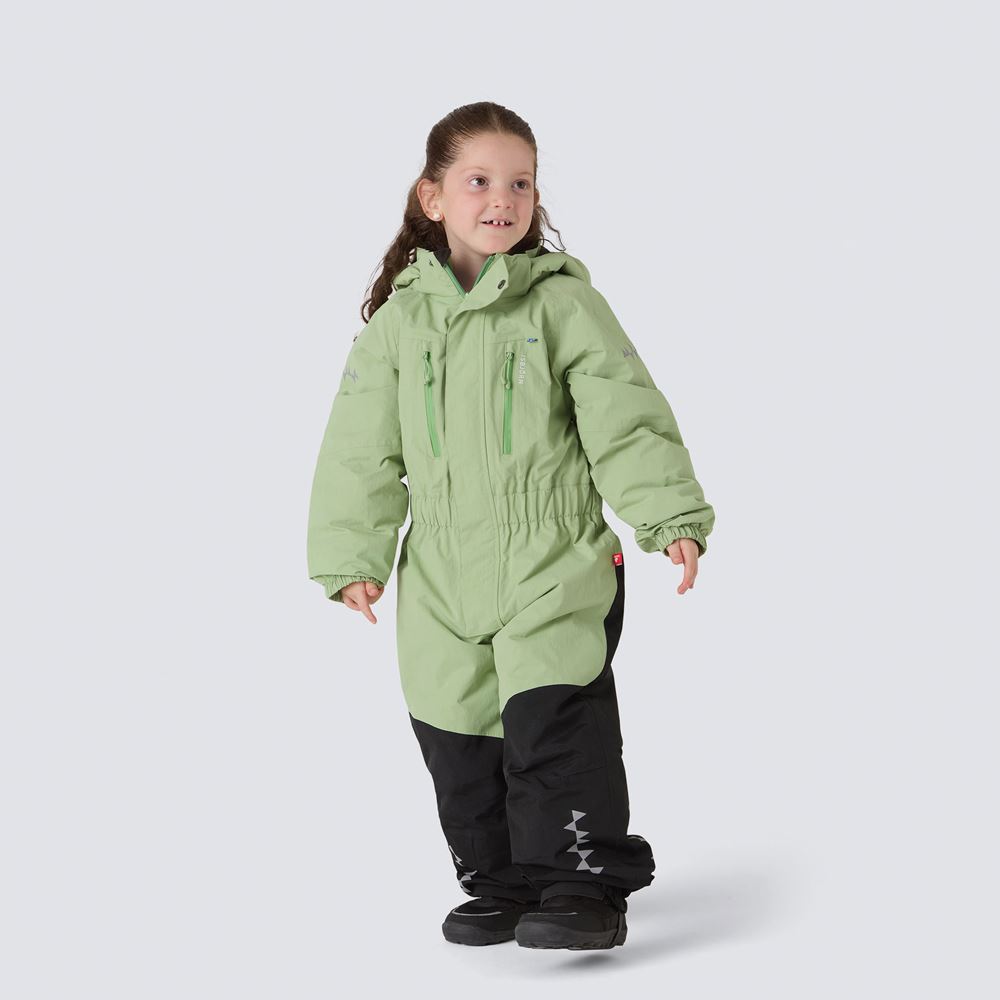 Penguin Snowsuit Kids Pistachio