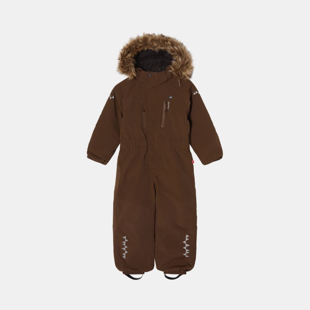 Snowlion Snowsuit Kids Chocolate