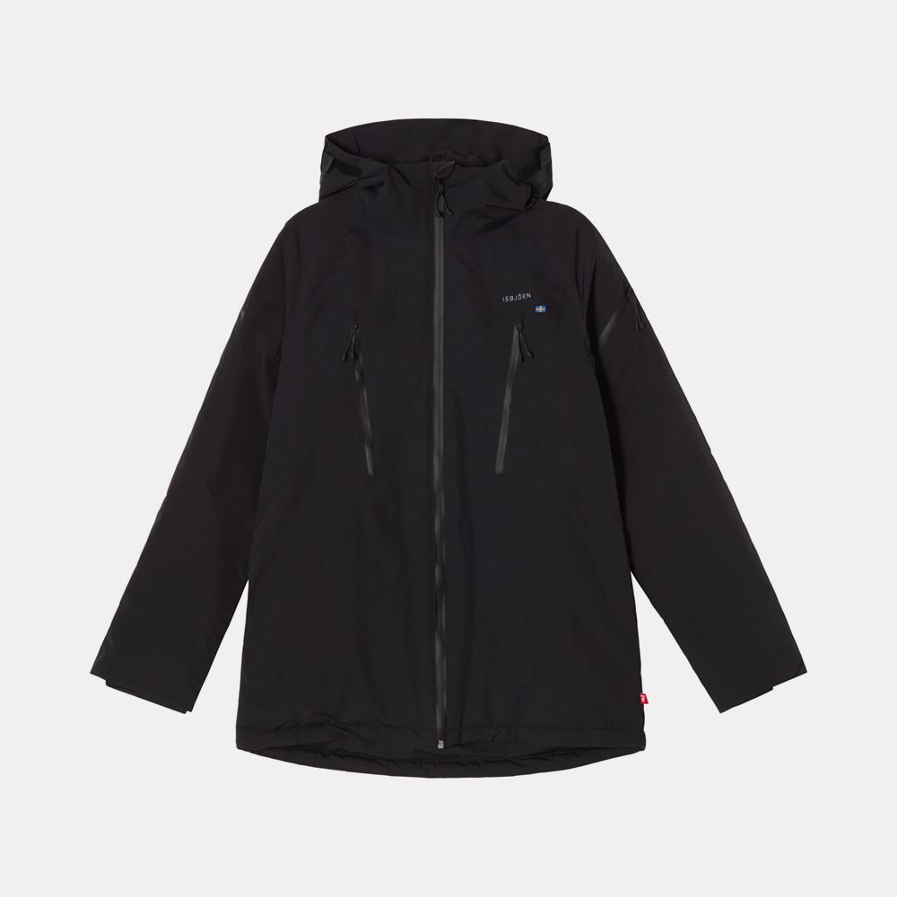 Carving Winter Jacket Teens Black