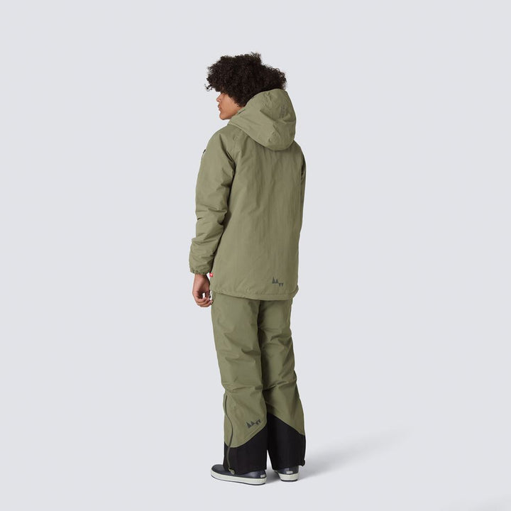 Carving Winter Jacket Teens Moss