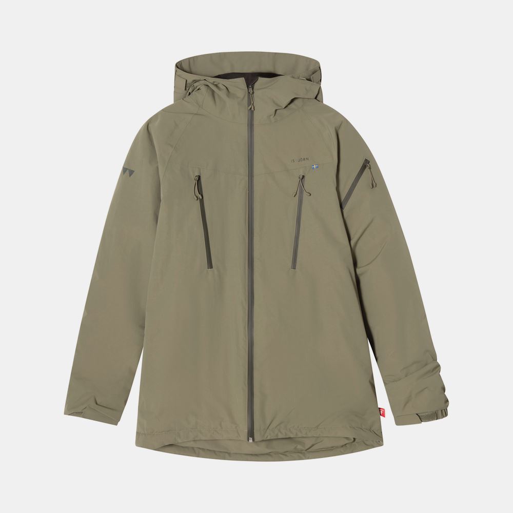 Carving Winter Jacket Teens Moss