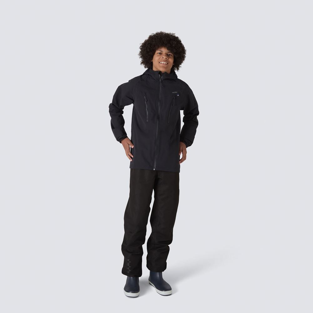 Monsune Hardshell Jacket Teens Black