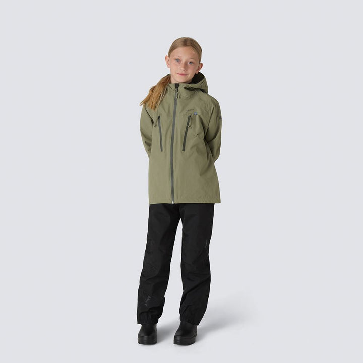 Monsune Hardshell Jacket Teens Moss