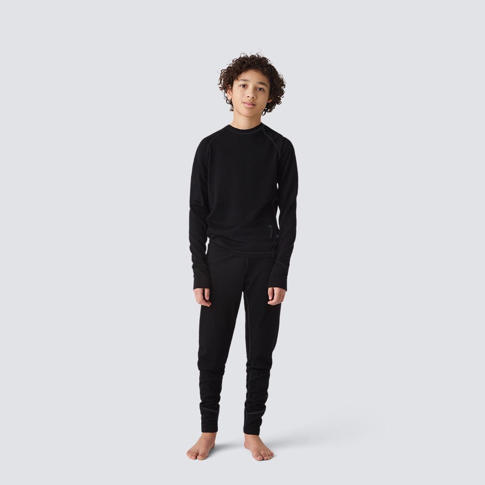 Husky Sweater Baselayer Teens Black