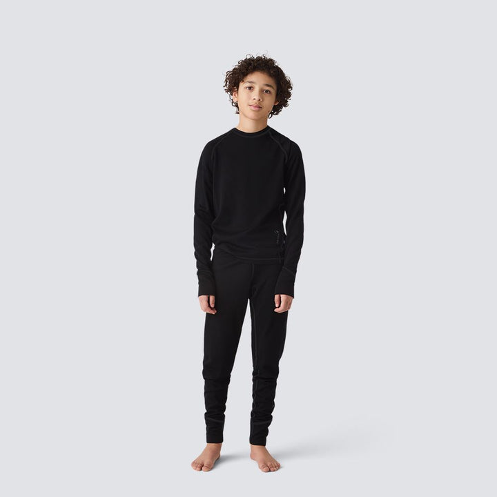 Husky Sweater Baselayer Teens Black