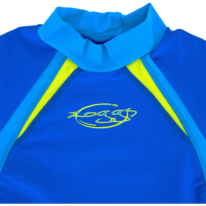 Zoggs Surf Rash Vest 5-6 Years Blue