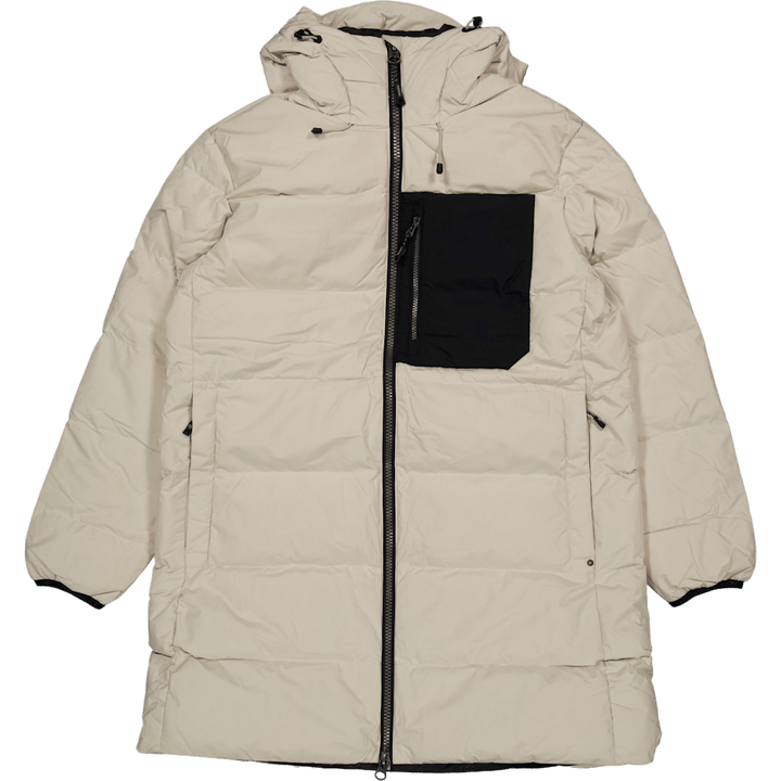 Dundas Down Parka Women Light Beige