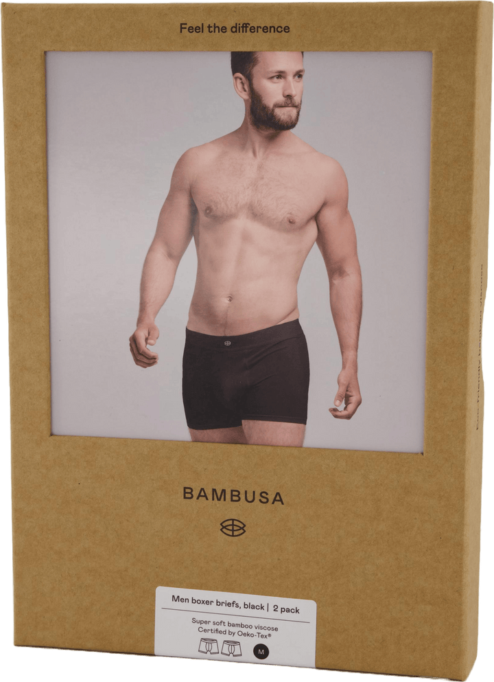 Boxer Briefs, Men's 2-pack Black