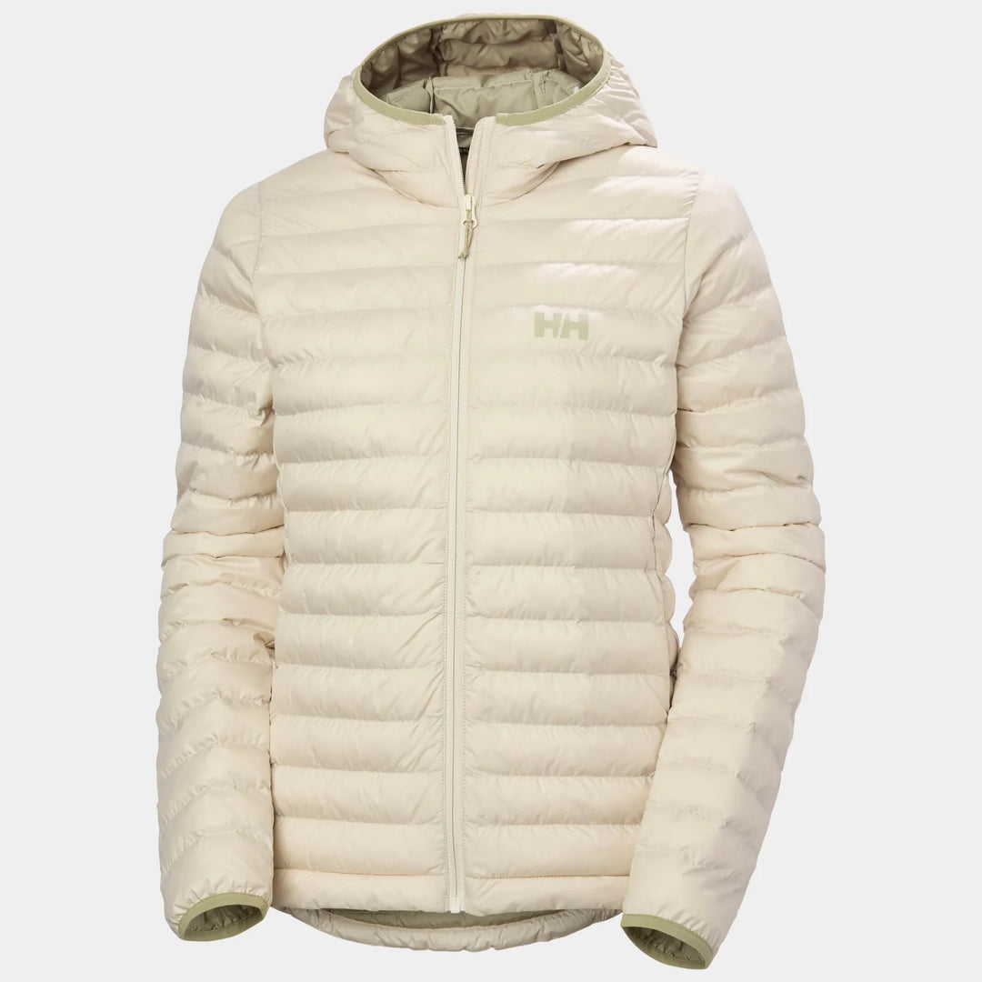 W Sirdal Hooded Insulator Cream