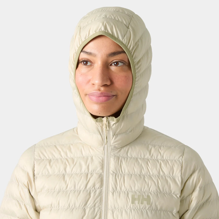 W Sirdal Hooded Insulator Cream