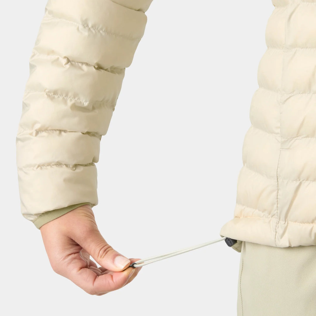 W Sirdal Hooded Insulator Cream