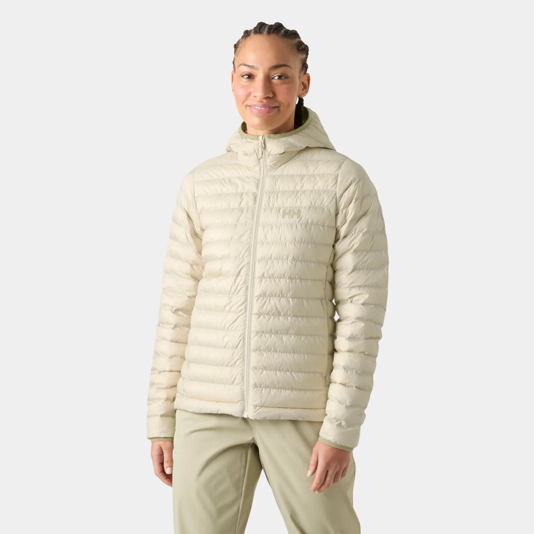 W Sirdal Hooded Insulator Cream