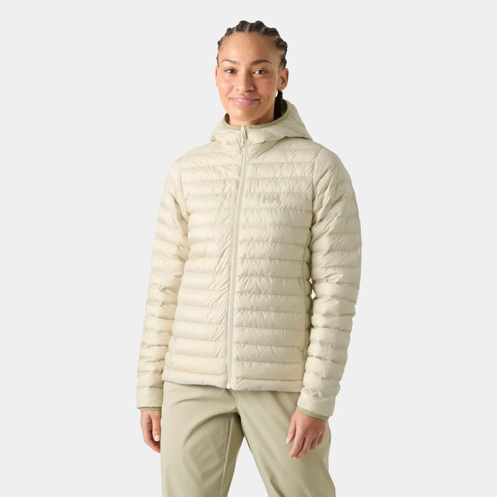 W Sirdal Hooded Insulator Cream