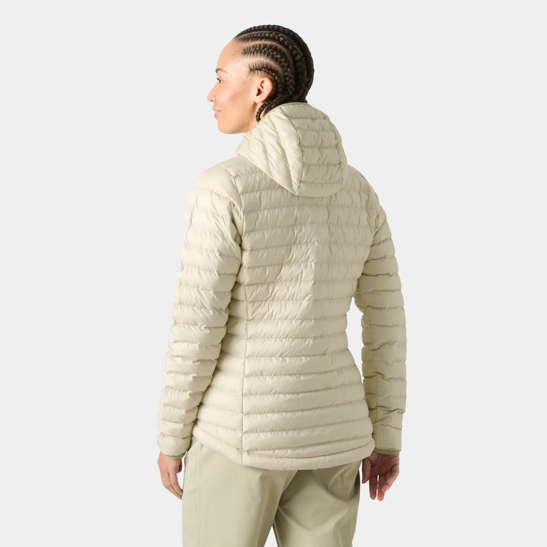 W Sirdal Hooded Insulator Cream