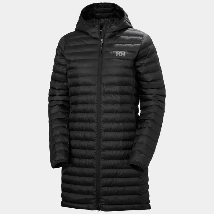 W Sirdal Long Hooded Insulator Black