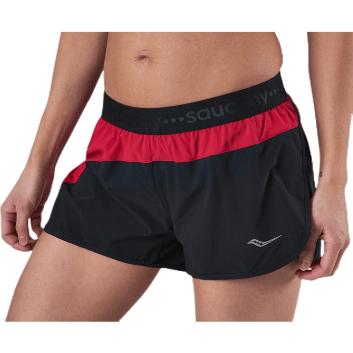 Split Second 2.5" Short Black/Red