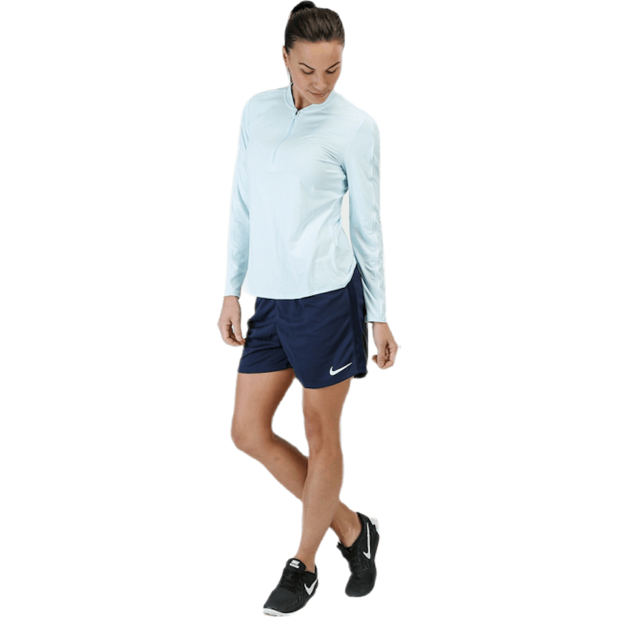 Court Dry Top LS Halfzip Blå