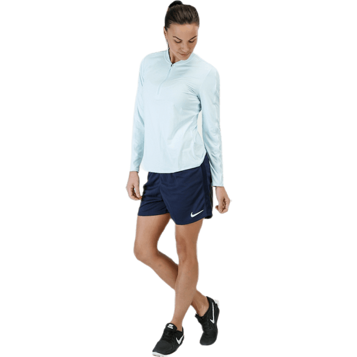 Court Dry Top LS Halfzip Blå