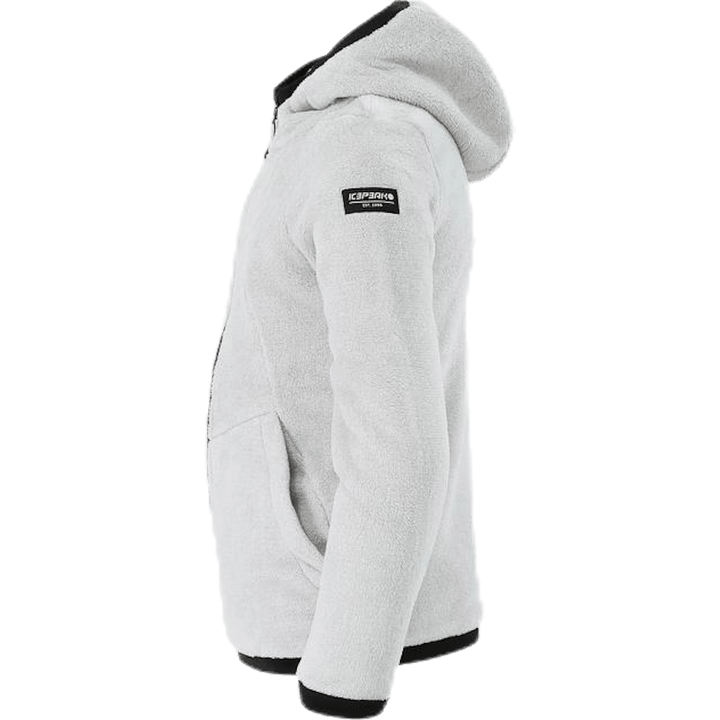 Hestia Junior Fleece Hoodie Black/Grey