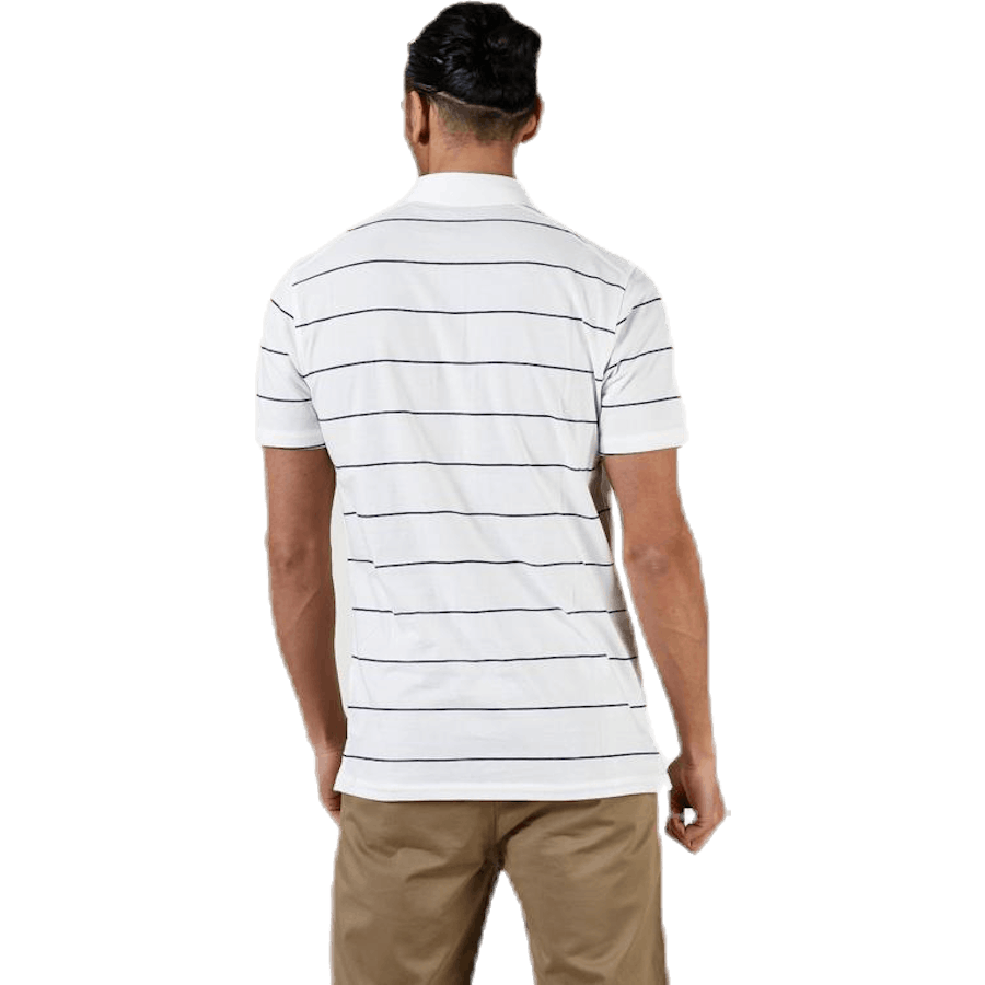 Player Striped Polo Beige
