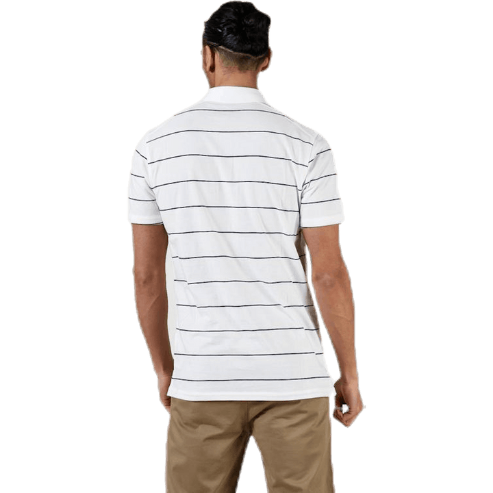 Player Striped Polo Beige