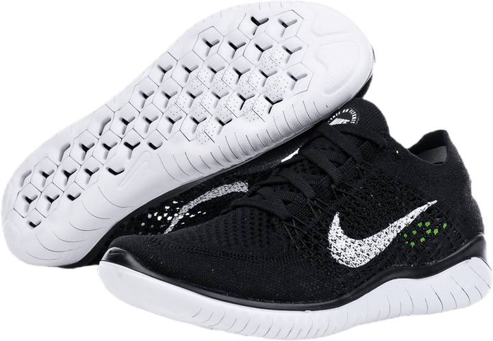 Free Run Flyknit 2018 White/Black